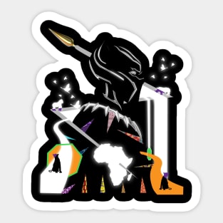 Black Panther Wakanda Sticker